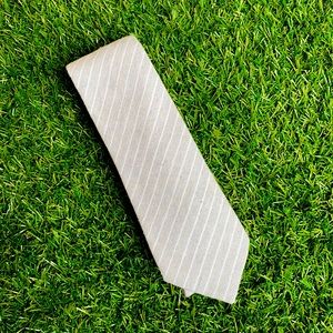 Eezy Wear Cotton/Linen Blend Skinny Necktie NWOT